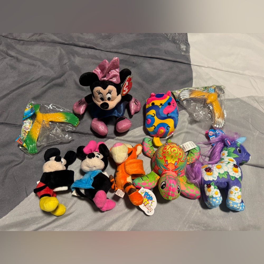 Colorful Plush Toy Set